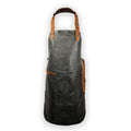 Big Green Egg Deluxe Leather Apron with Jute Bag